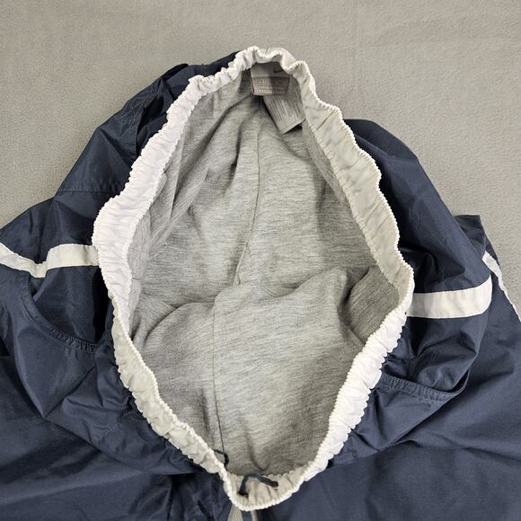 Vintage Nike Track Pants Womens Medium Blue Warm Up Lined Swoosh Sportswear Y2K - Picture 6 of 15